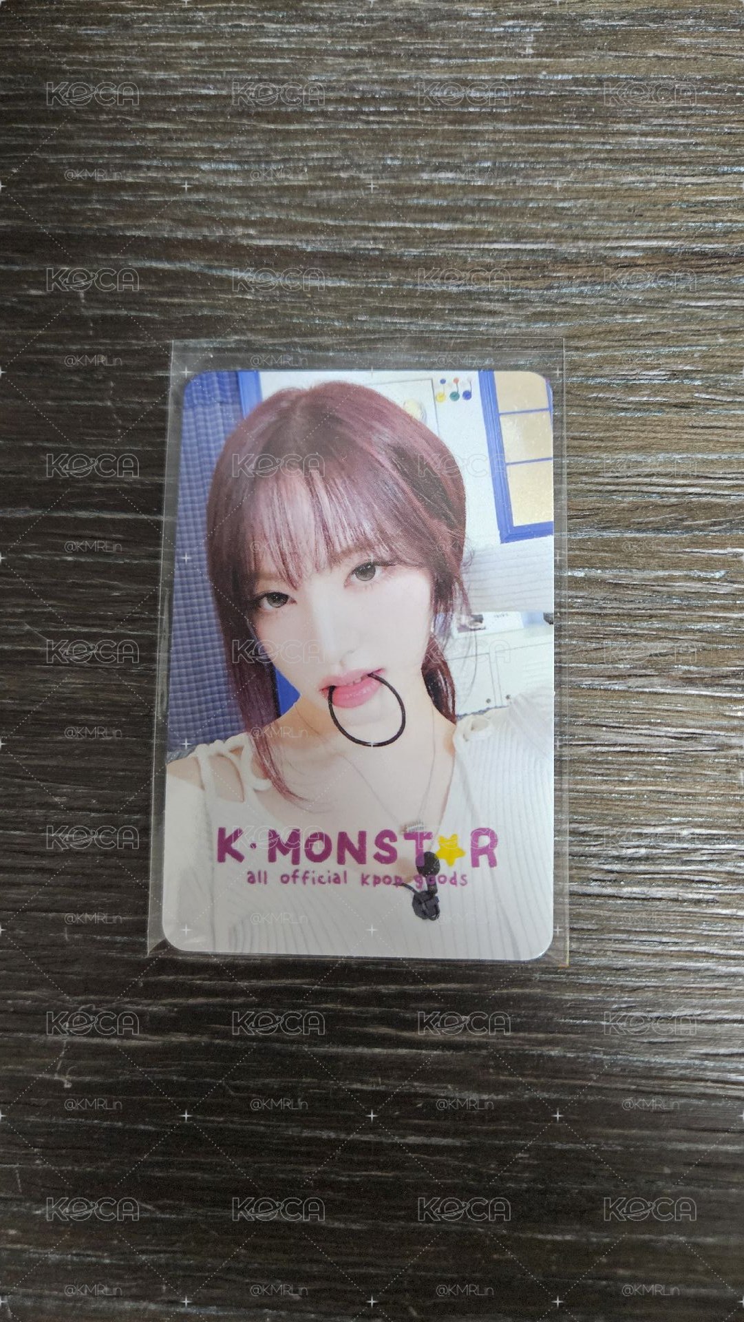 IVE KM 咬髮圈 栗
