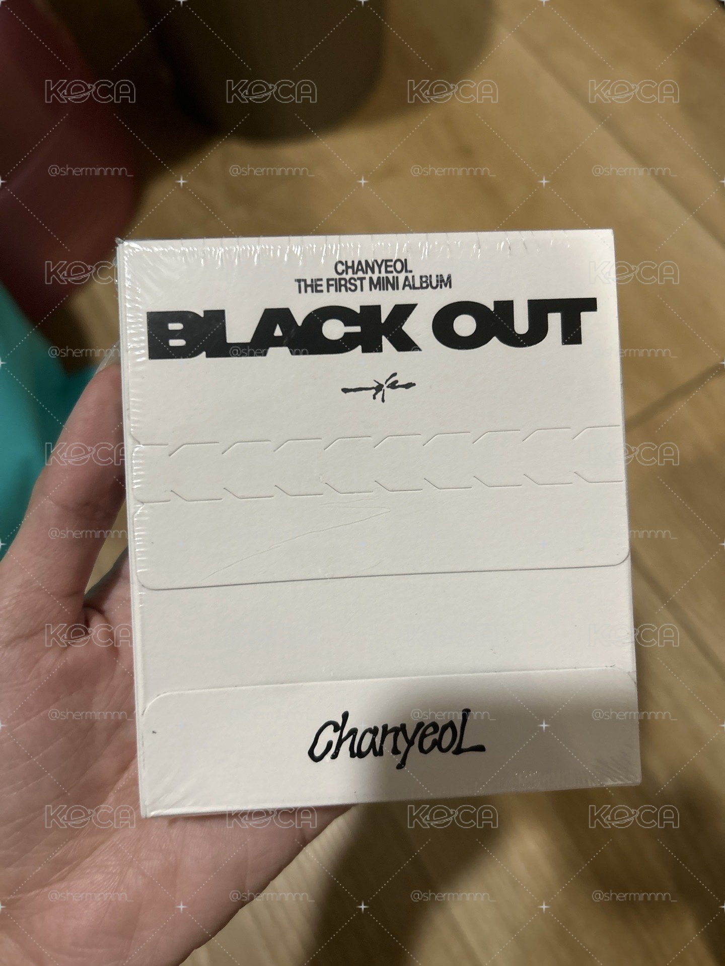 燦烈 Black out全新未拆封迷你專輯