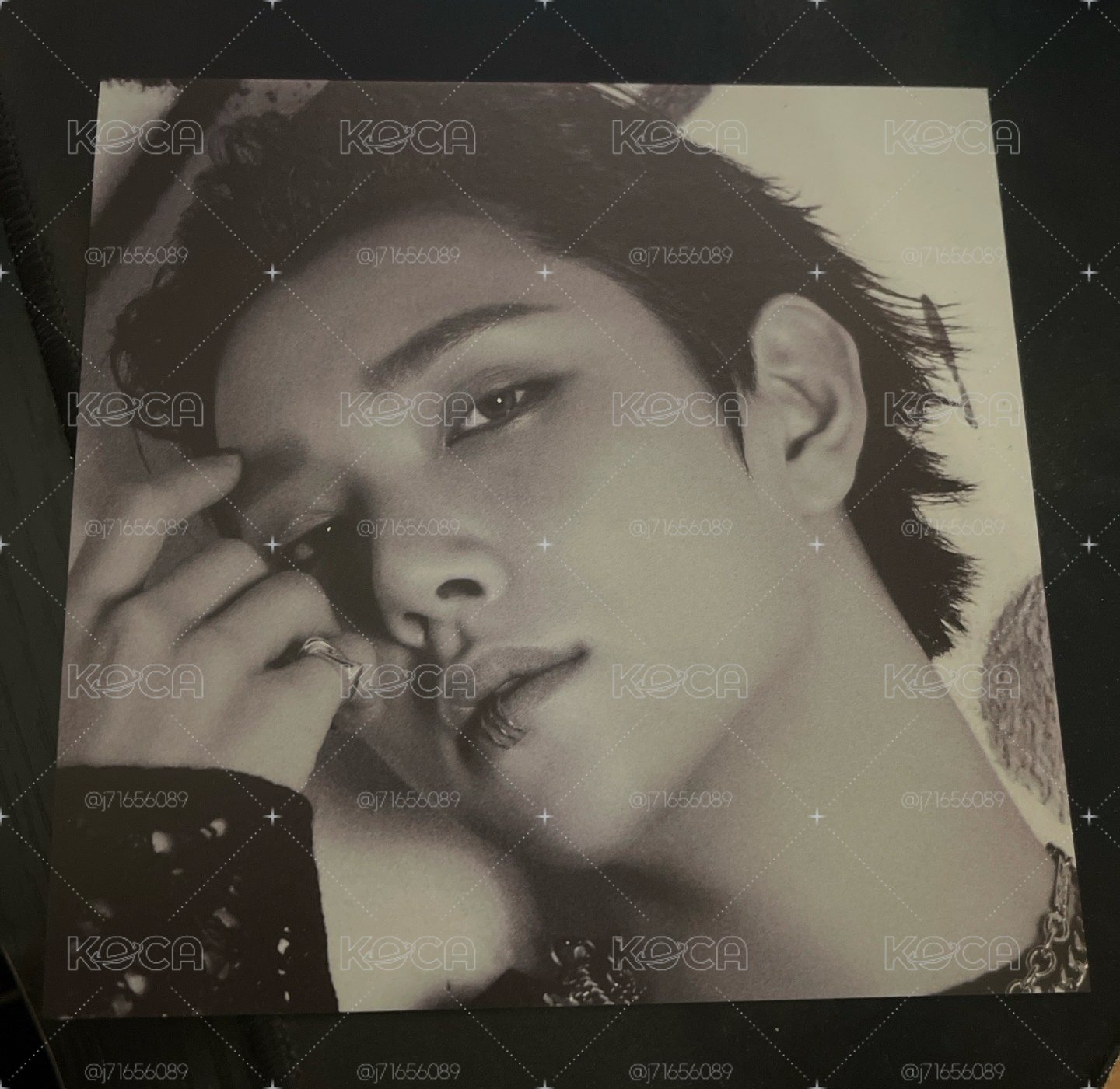SVT Joshua 簽售小卡 正五克拉盤明信片