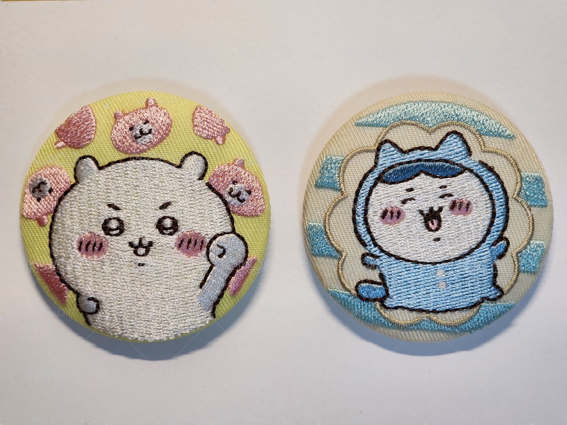 吉伊卡哇 刺繡徽章