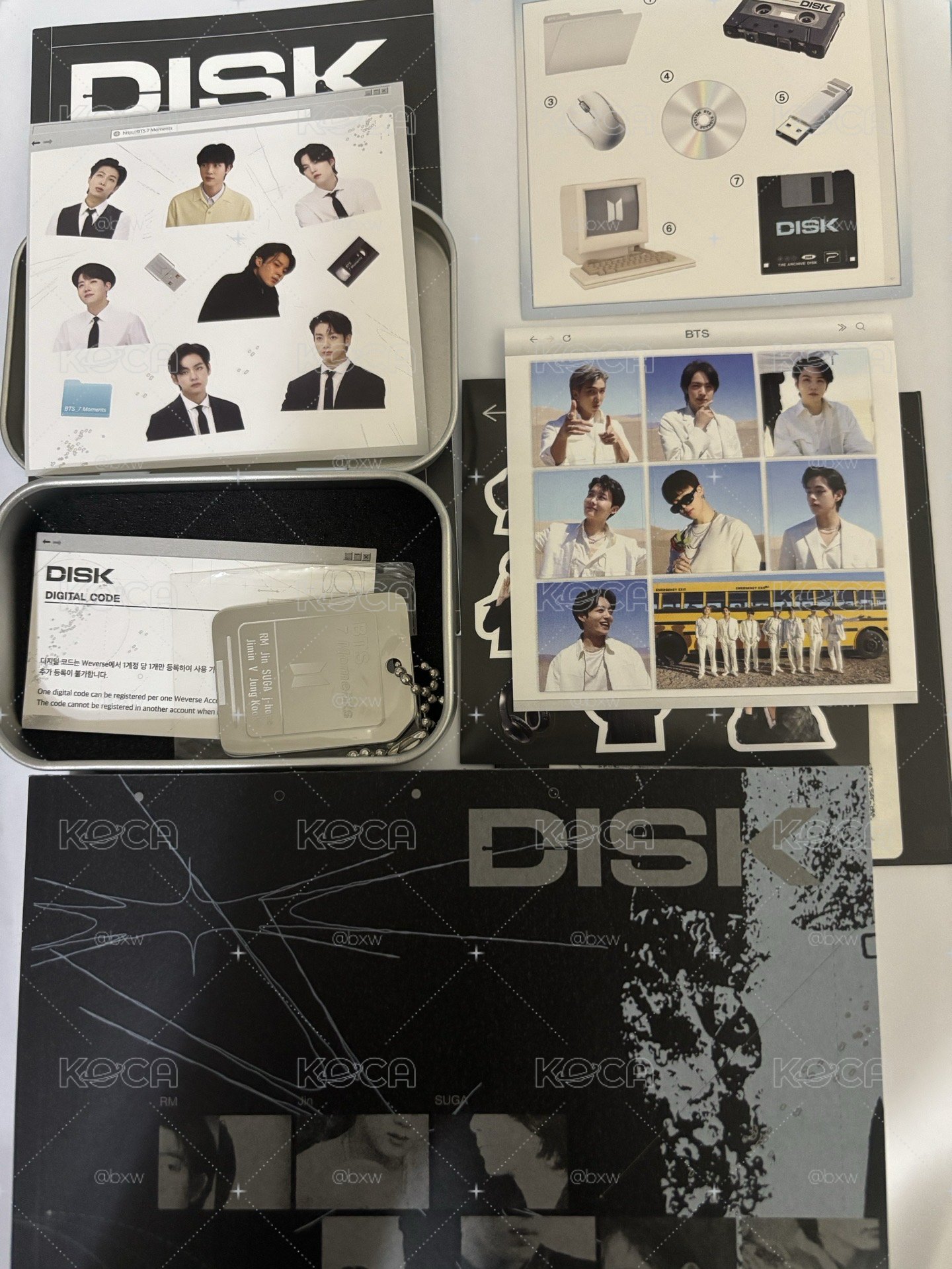 BTS DISK 專輯(含特典)