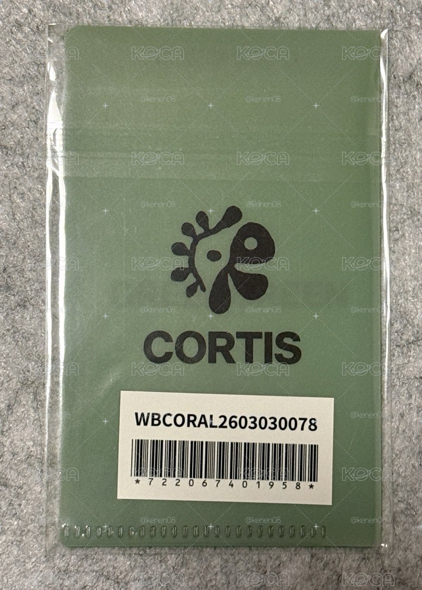 CORTIS 迷二日卡特典+迷一嚴手繪徽章