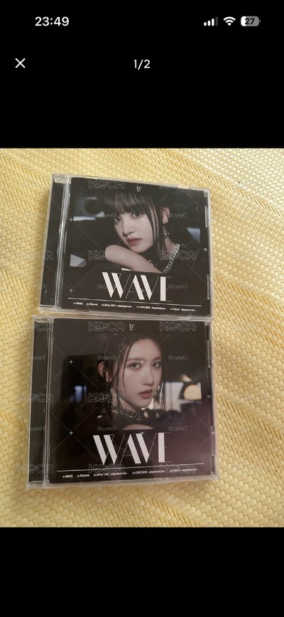IVE love dive 單封一套全新未拆+日專wave空專一套 全部13500