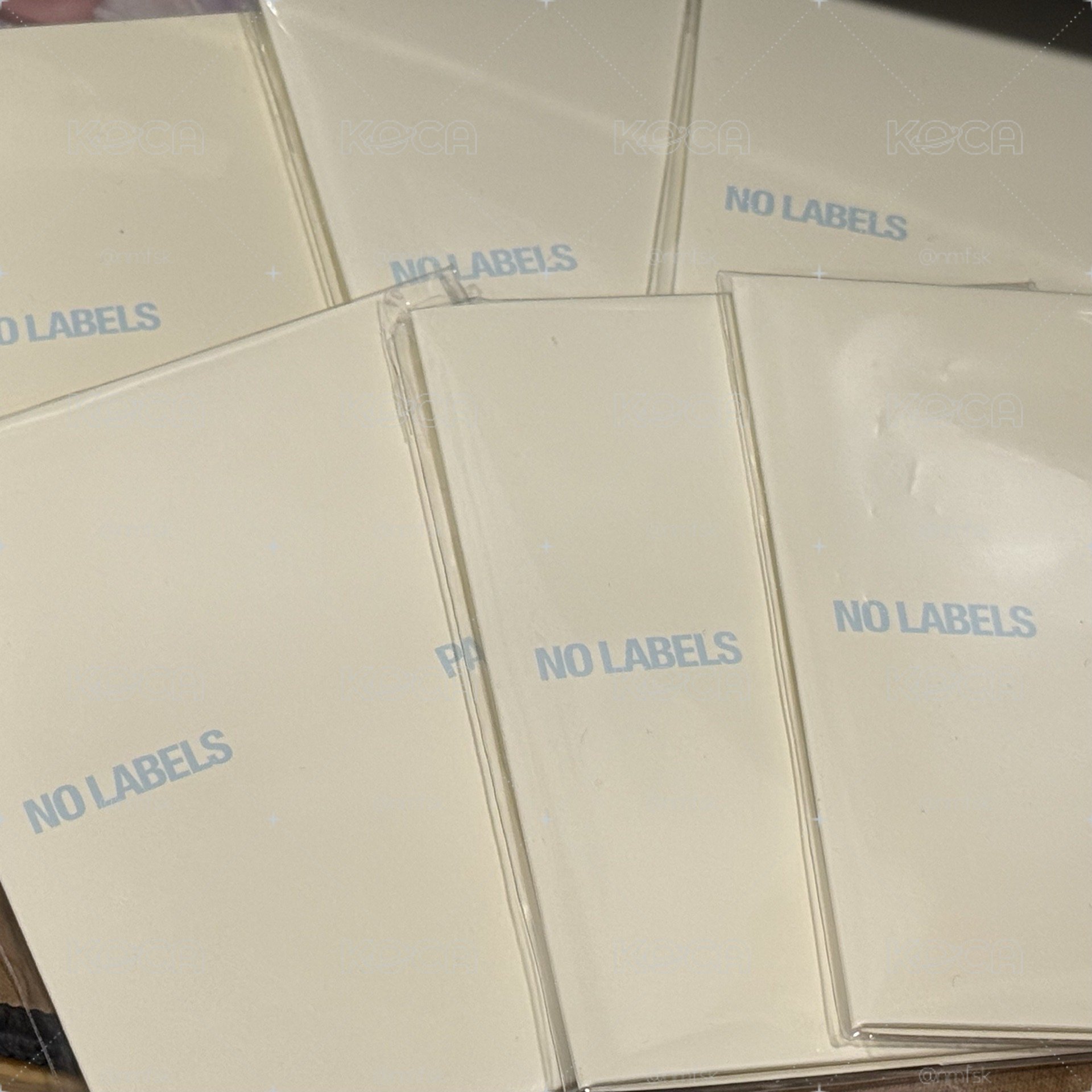 NO LABELS:PART 2 電子專 已拆/未拆