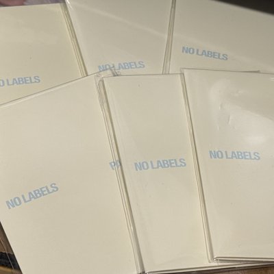 NO LABELS:PART 2 電子專 已拆/未拆