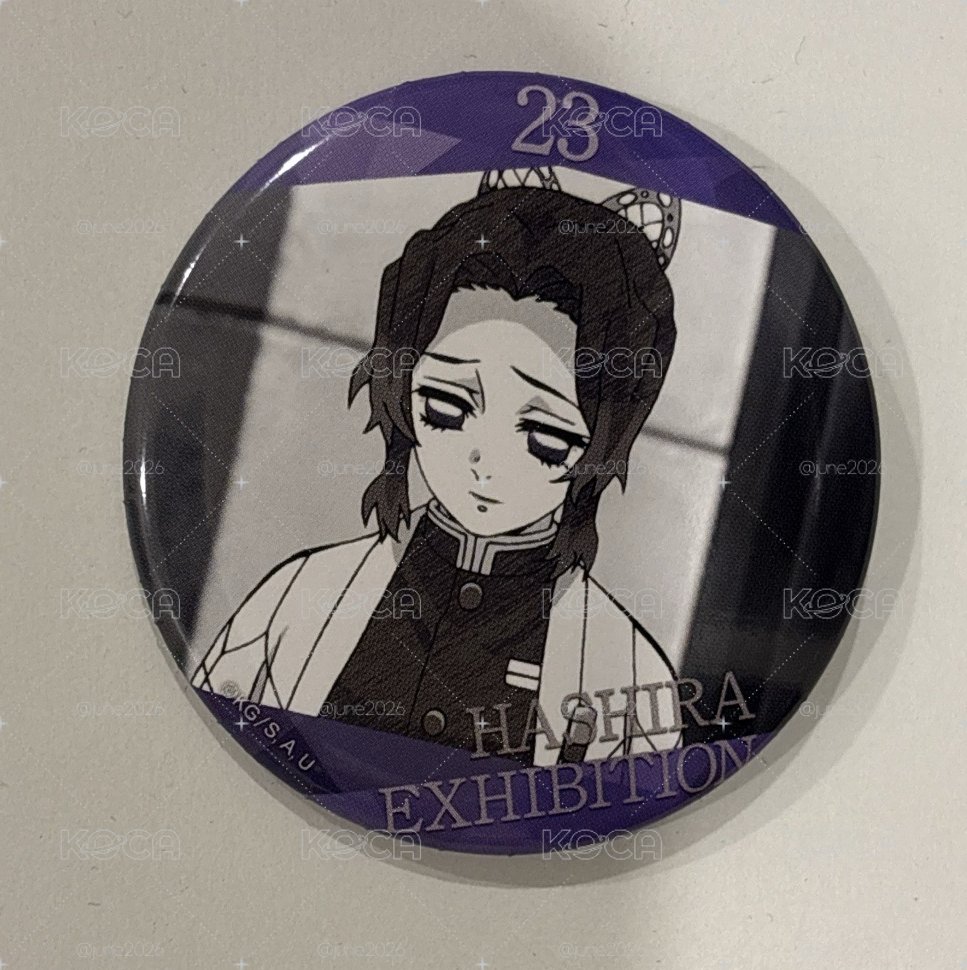 胡蝶忍 柱展 情緒 徽章 23