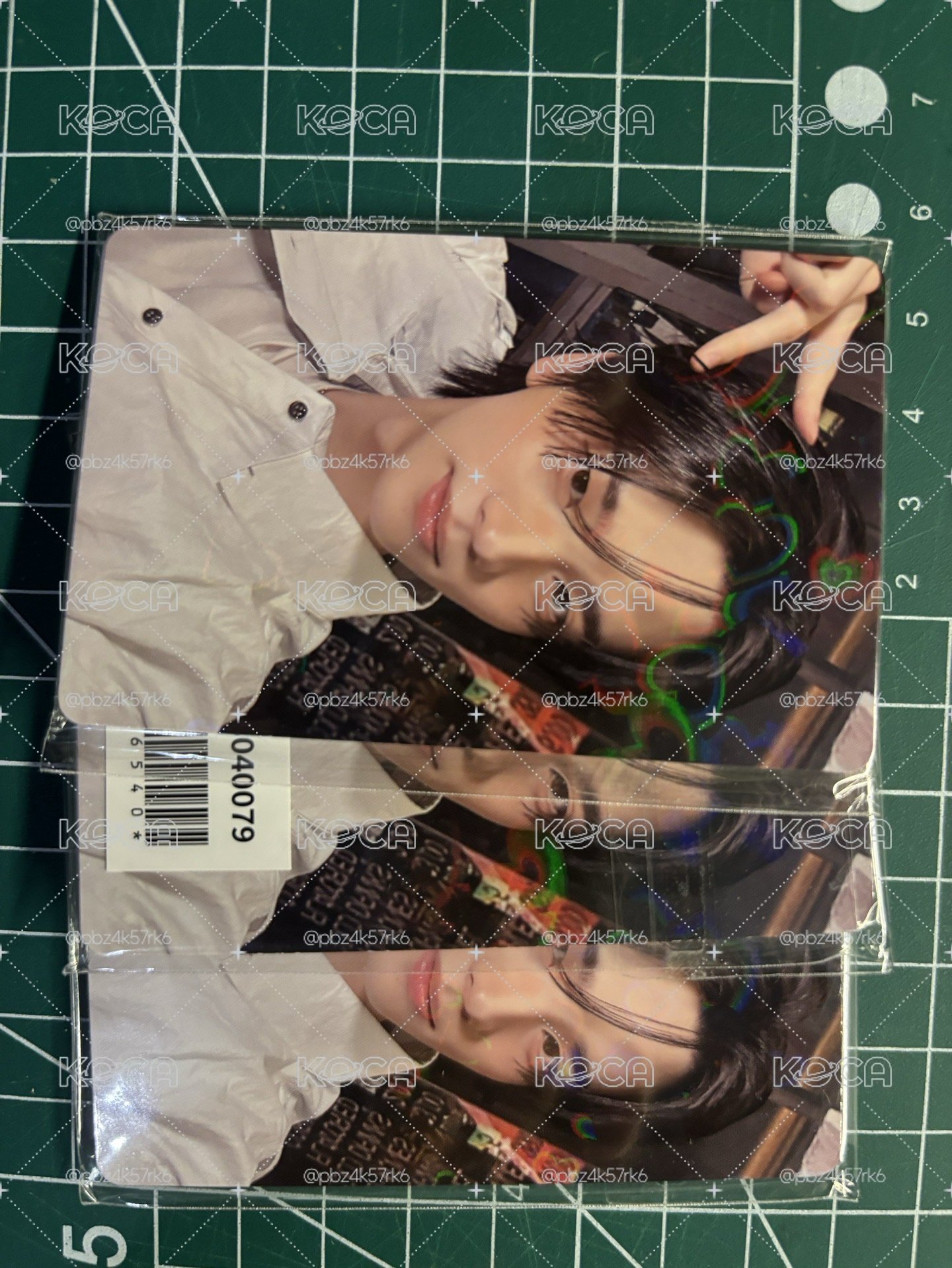 3迷五 日咖 RUSH ver. 特典卡 單封