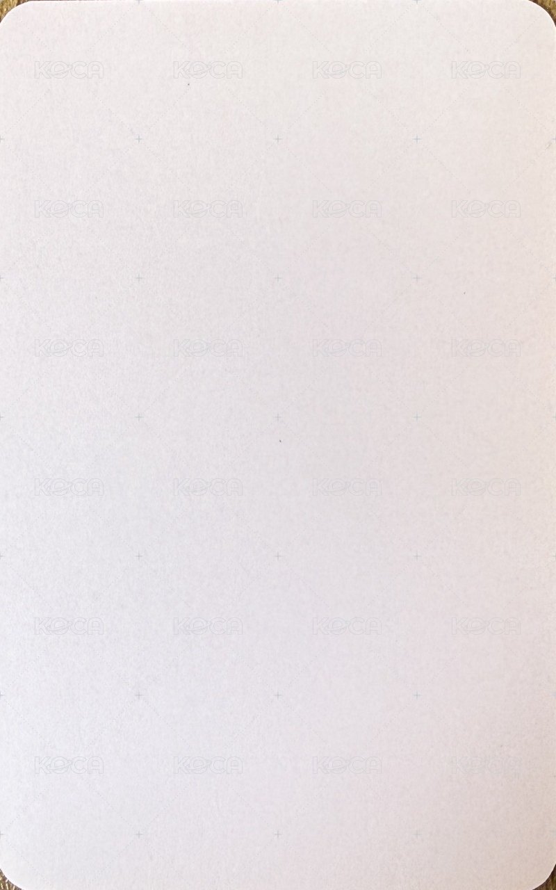 Simple yzy 特典卡  背面