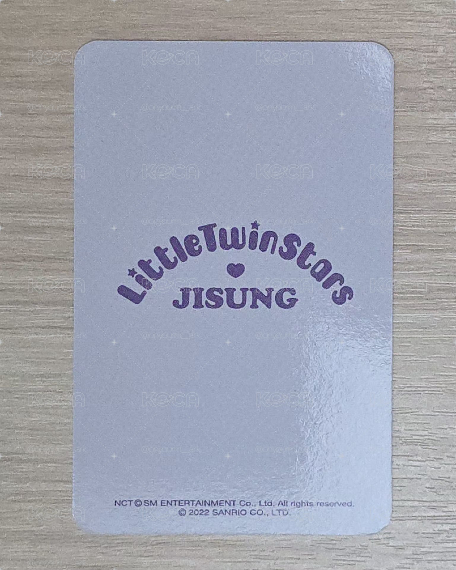 [Jisung] 三麗鷗 睡衣 周邊卡