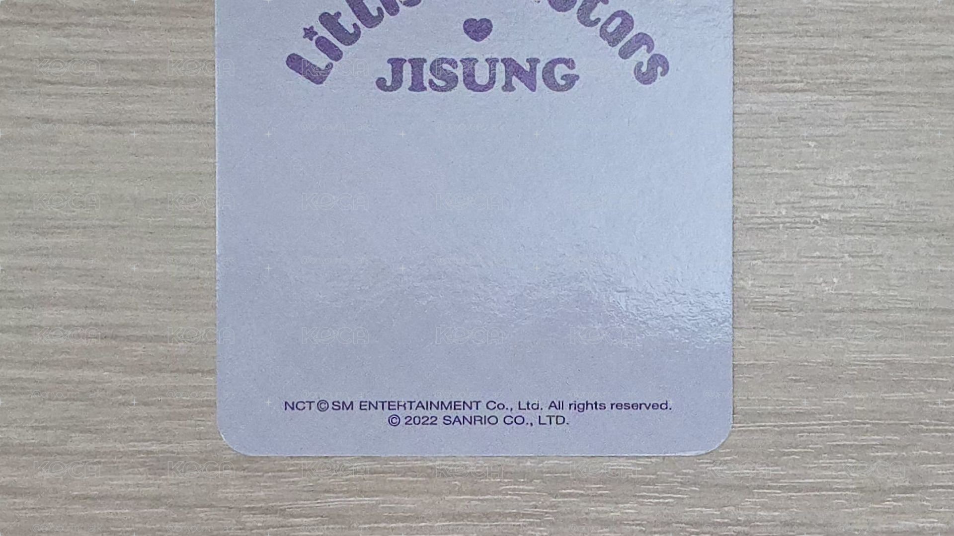 [Jisung] 三麗鷗 睡衣 周邊卡
