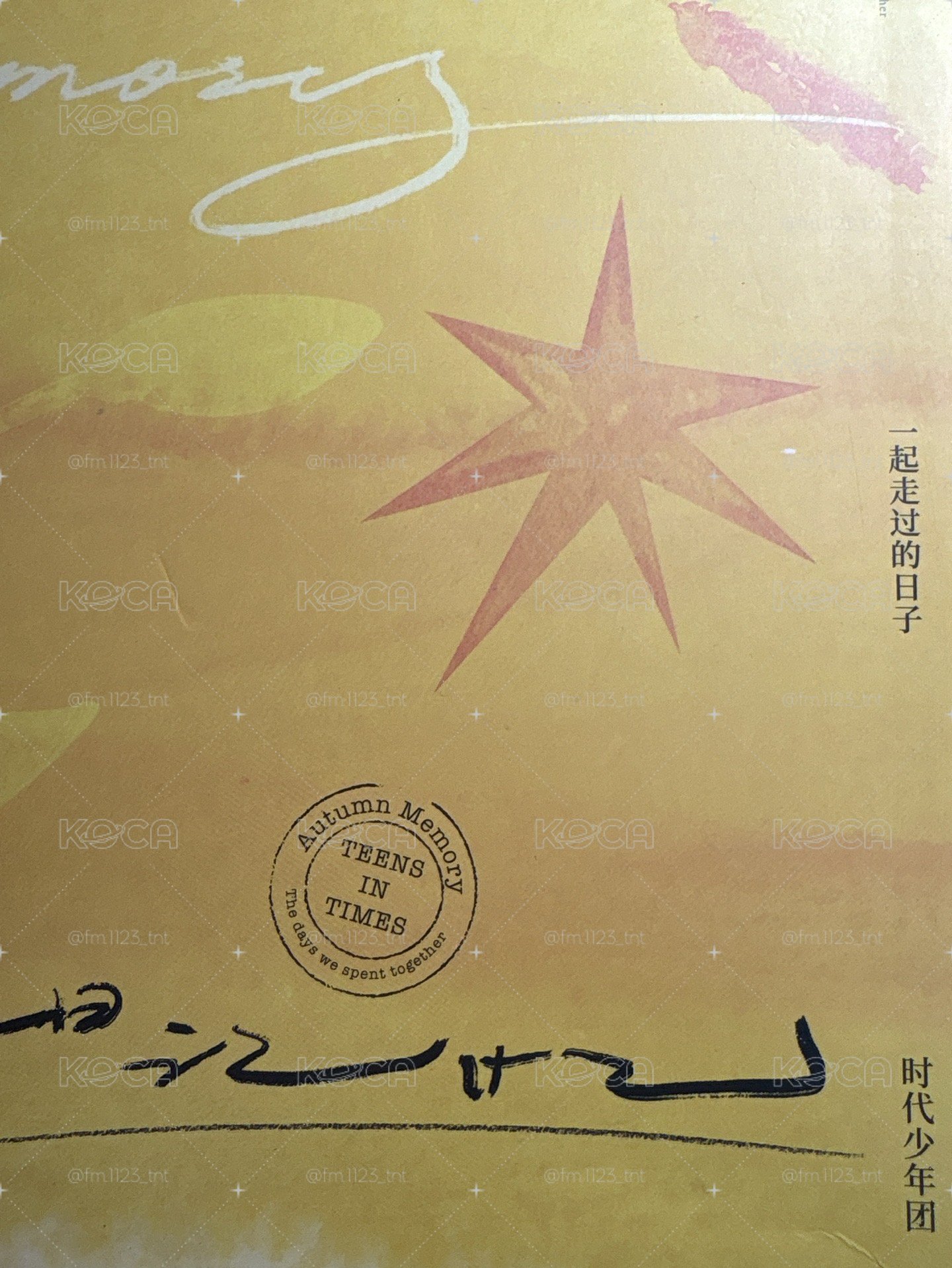 秋日記憶全套未拆-團