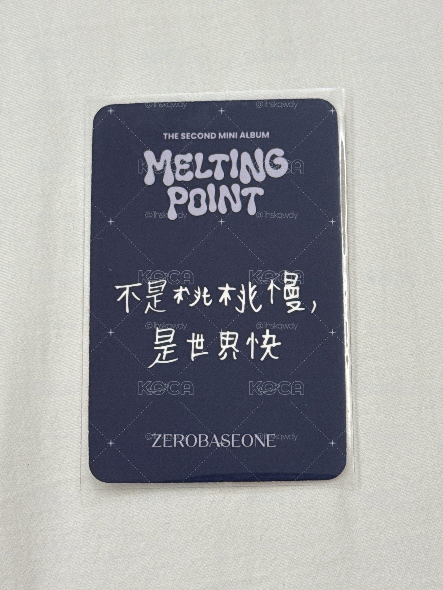 韓維辰小紅帽中文卡背