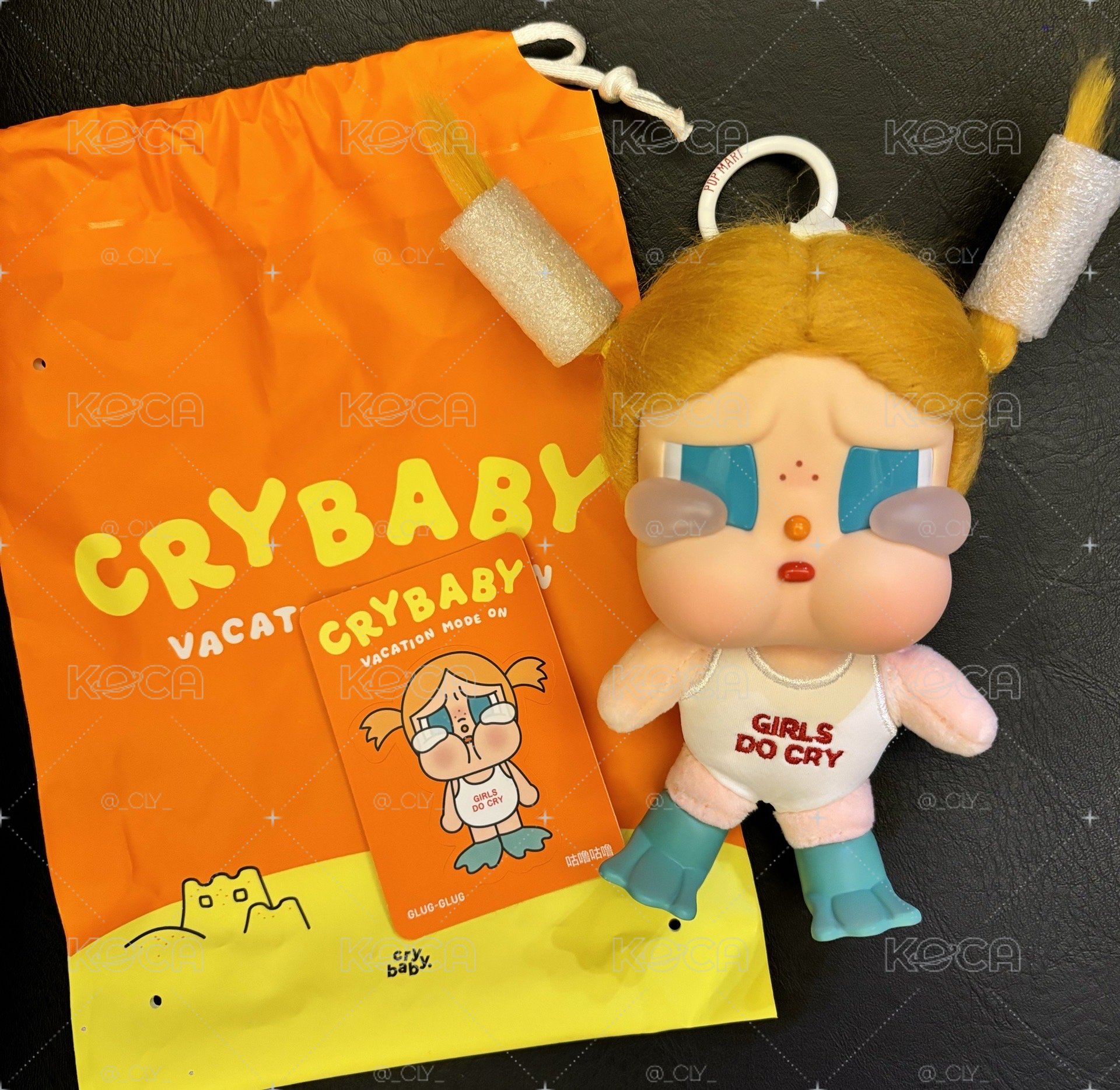 POP MART/CRYBABY/渡假🏖️咕嚕咕嚕