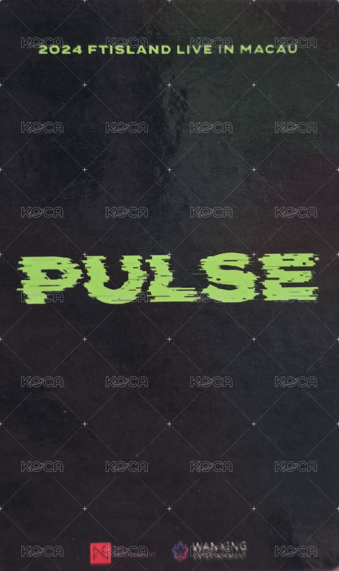 24 PULSE 亞巡 澳門場 入場卡 / 場限卡  背面