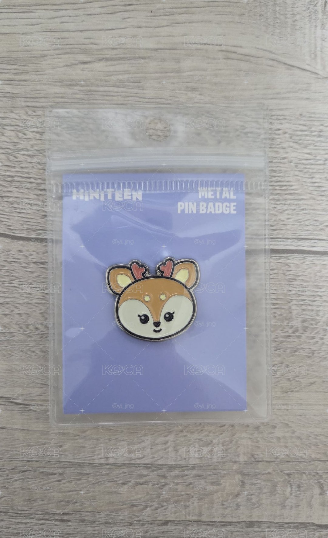 Miniteen 秀 別針