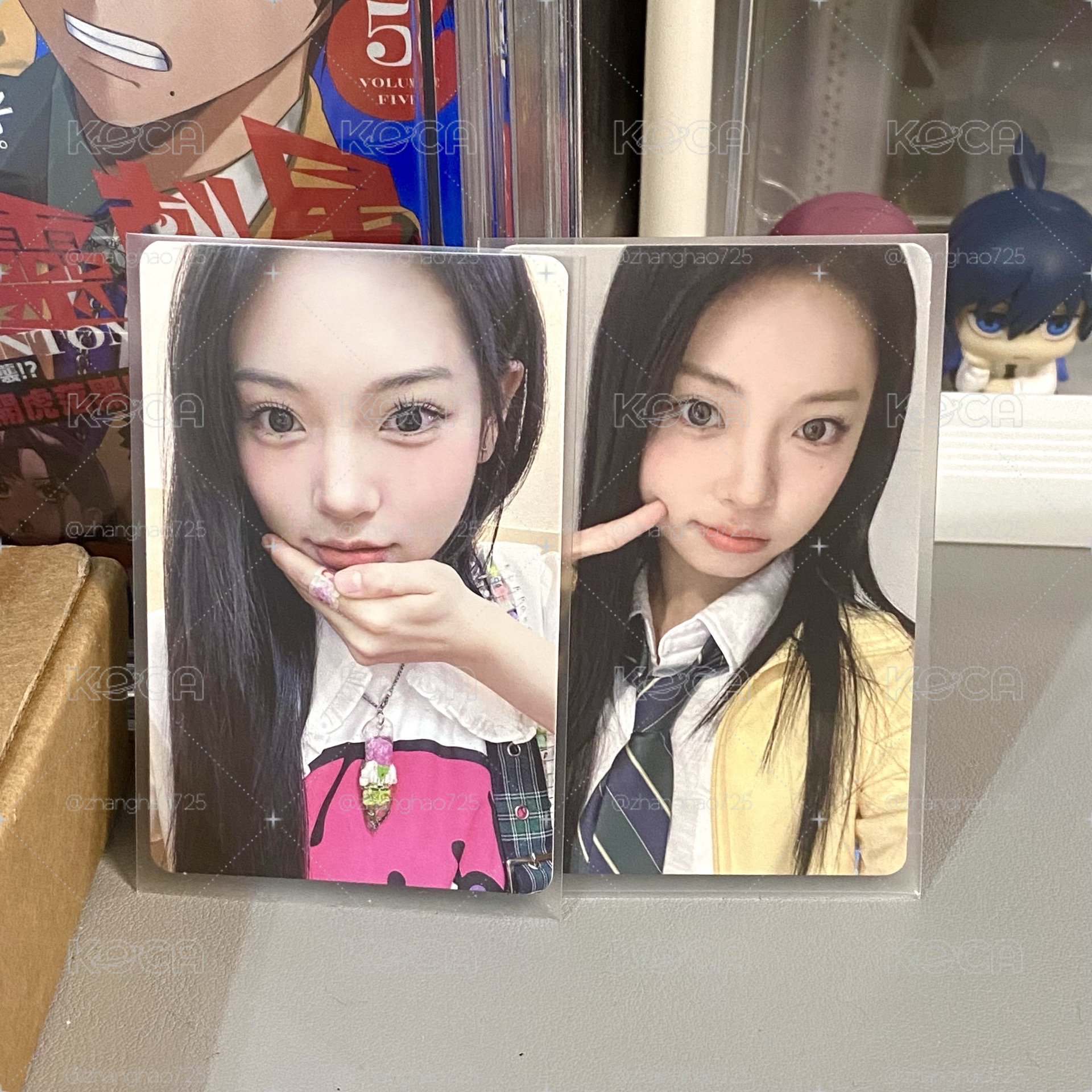 出道快閃 方巾卡&便條紙卡 Tina