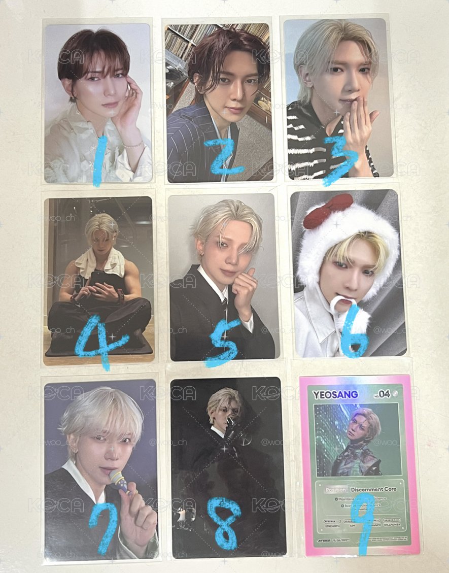 ATEEZ 呂尚小卡