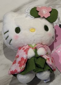 京都抹茶kitty聯名 吊娃 