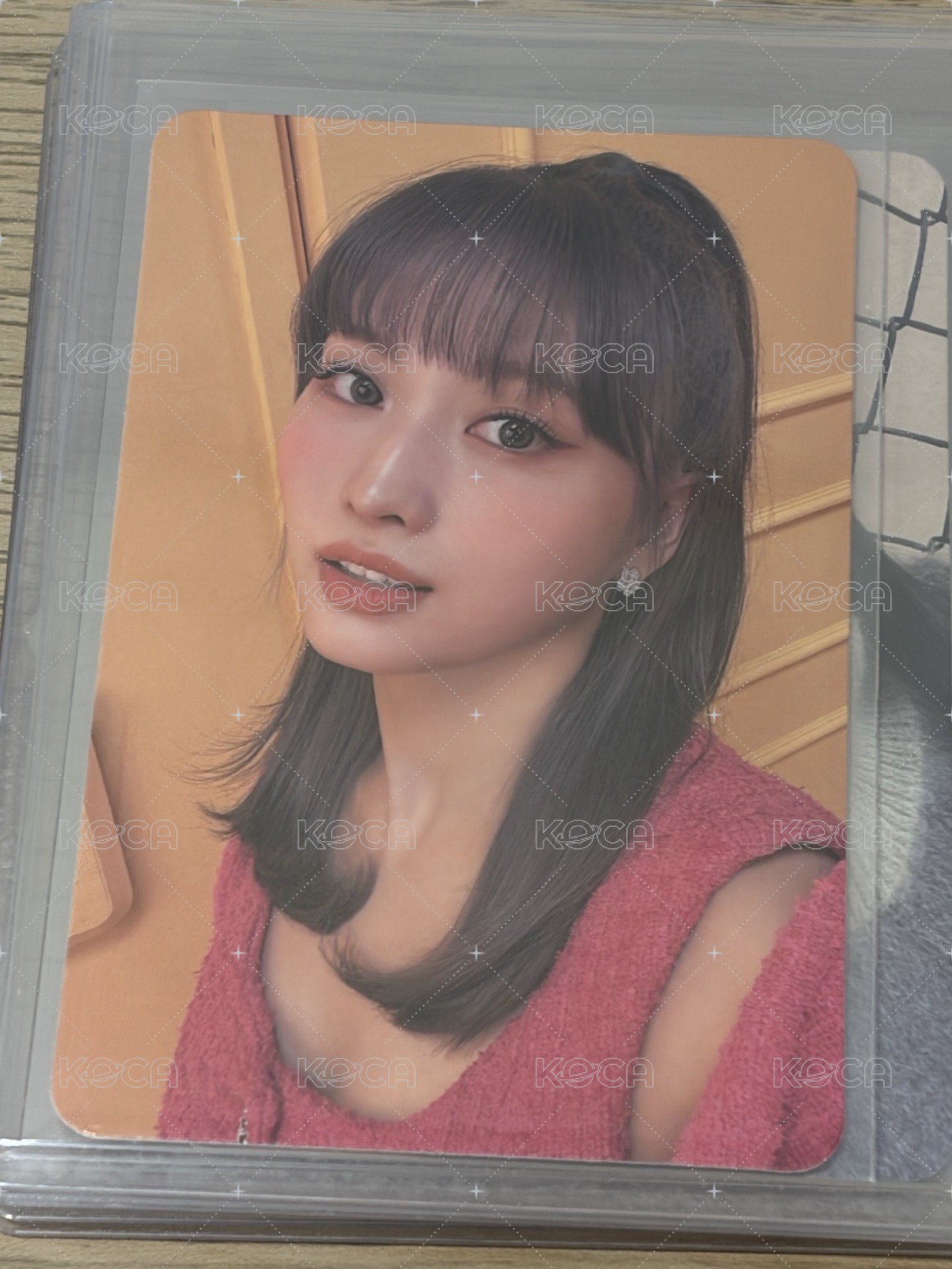 粉衣瀏海卡