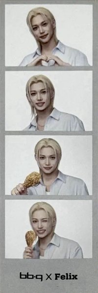 BBQ 人生四格卡 / 拍貼 
