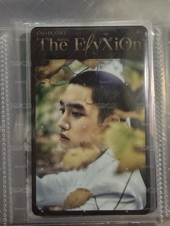 EXO D.O. 都敬秀 四巡台北場票卡