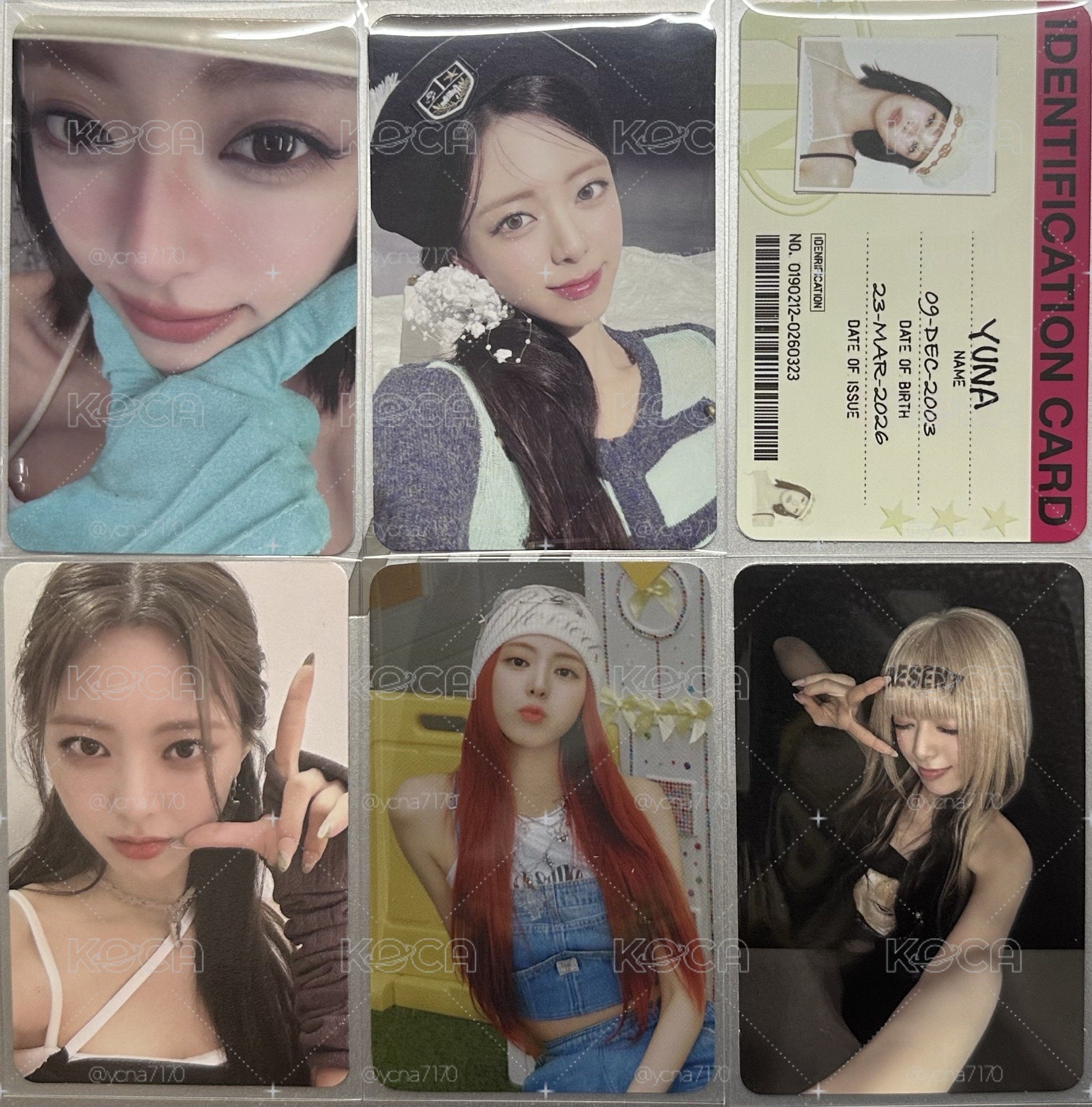 ITZY 有娜專卡