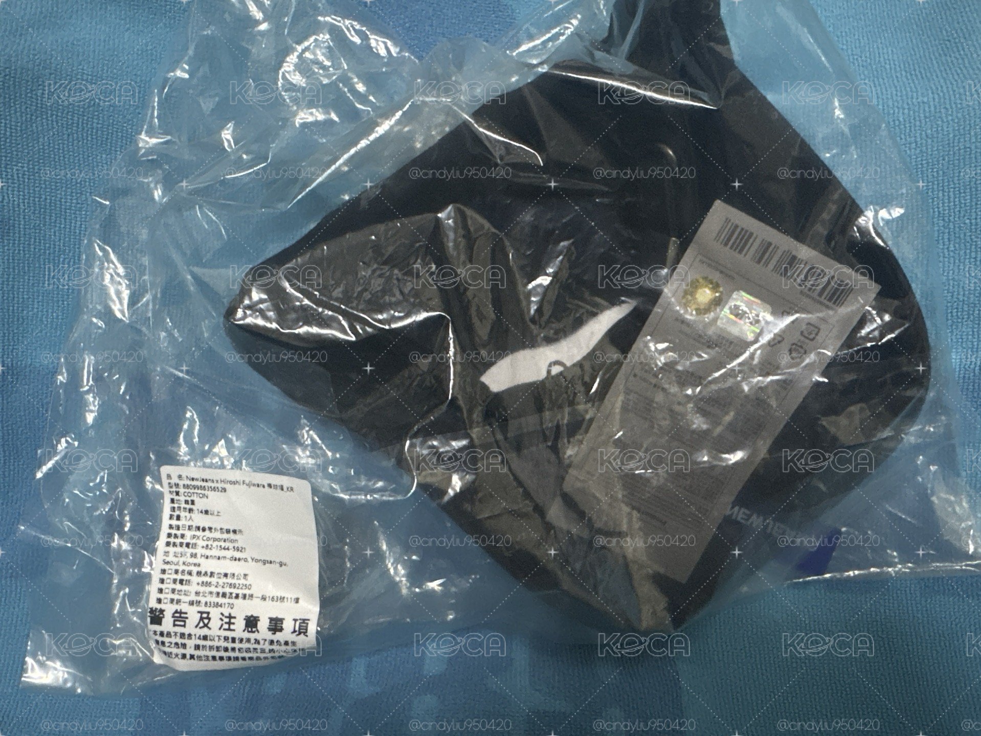 藤原浩聯名棒球帽 全新未拆