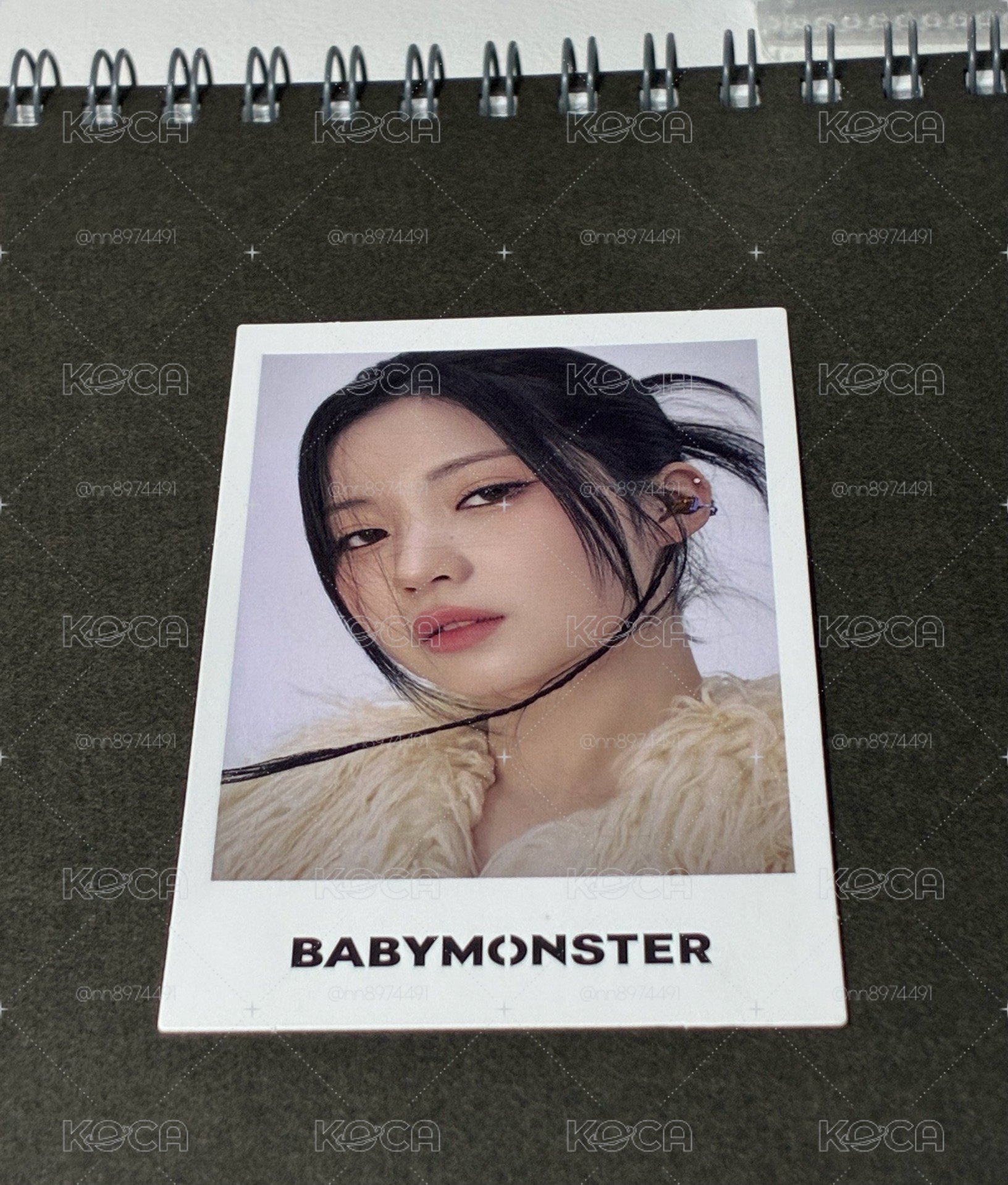 BABYMONS7ER wvs 預售 特典卡 拍立得