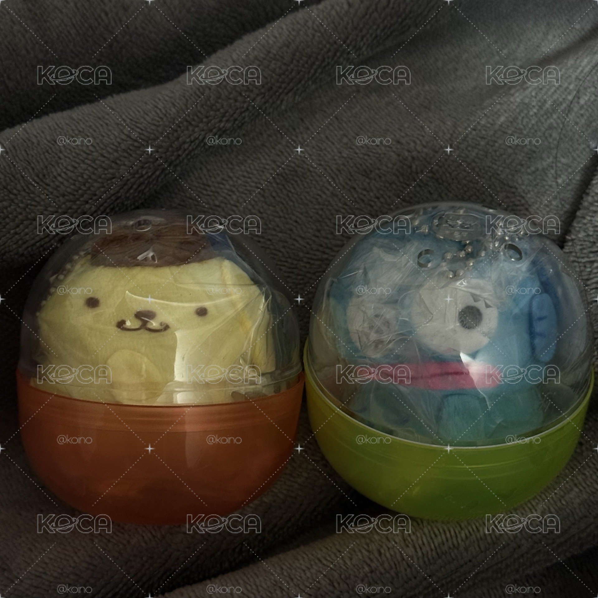 三麗鷗 回頭扭蛋 布丁狗&漢頓