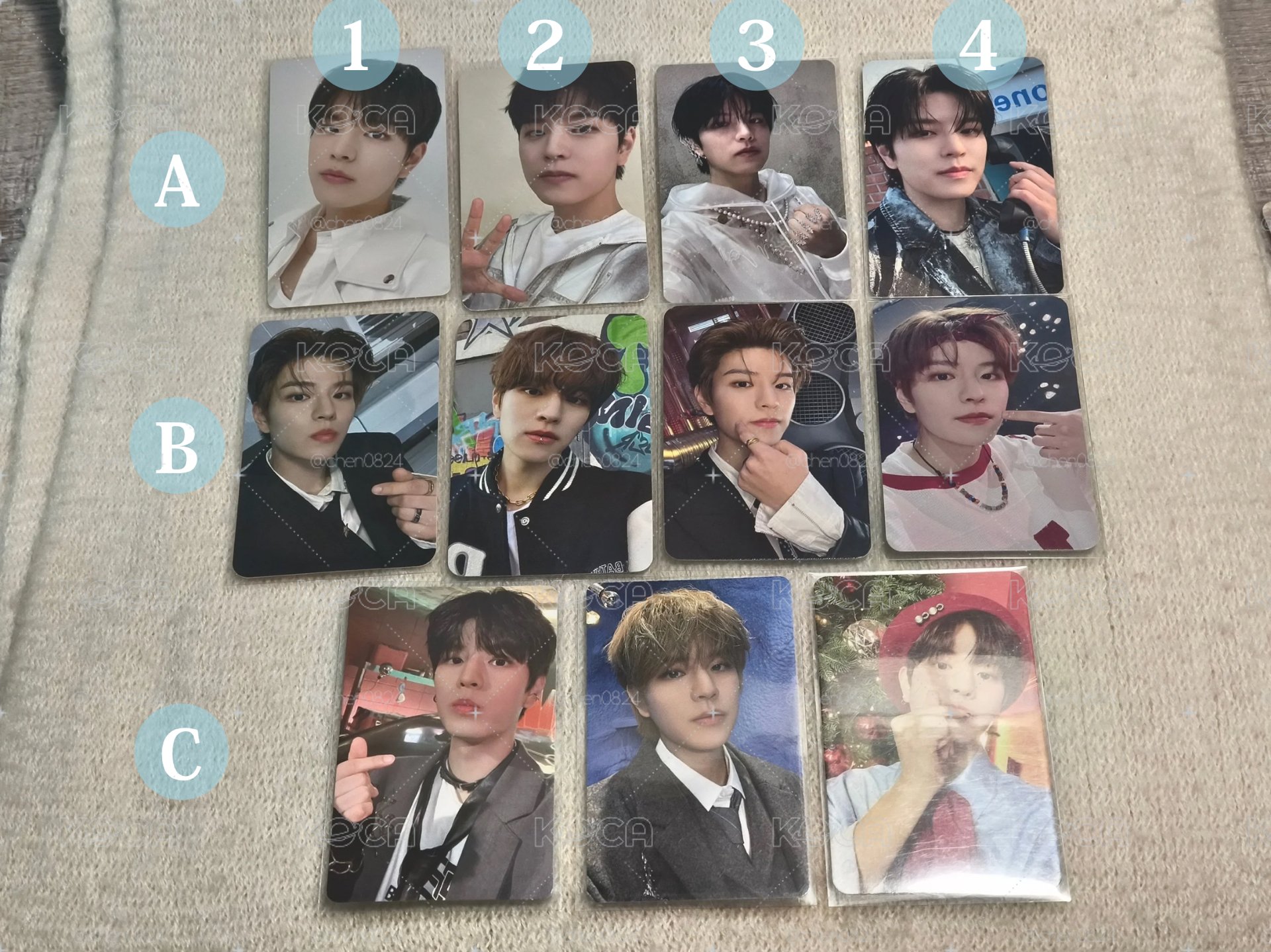 SKZ 昇玟 特典們