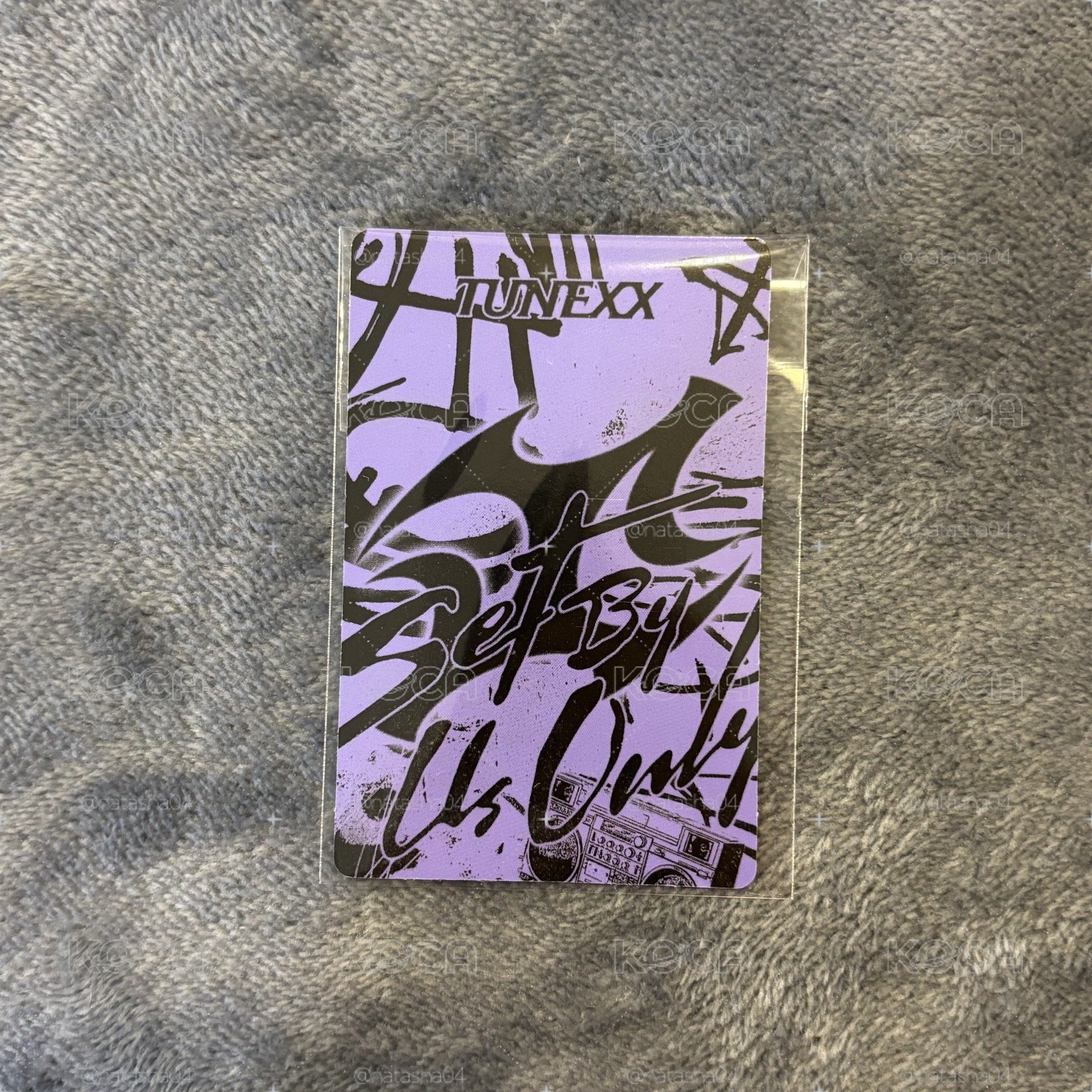 SET BY US ONLY 專輯卡 US ONLY ver.
