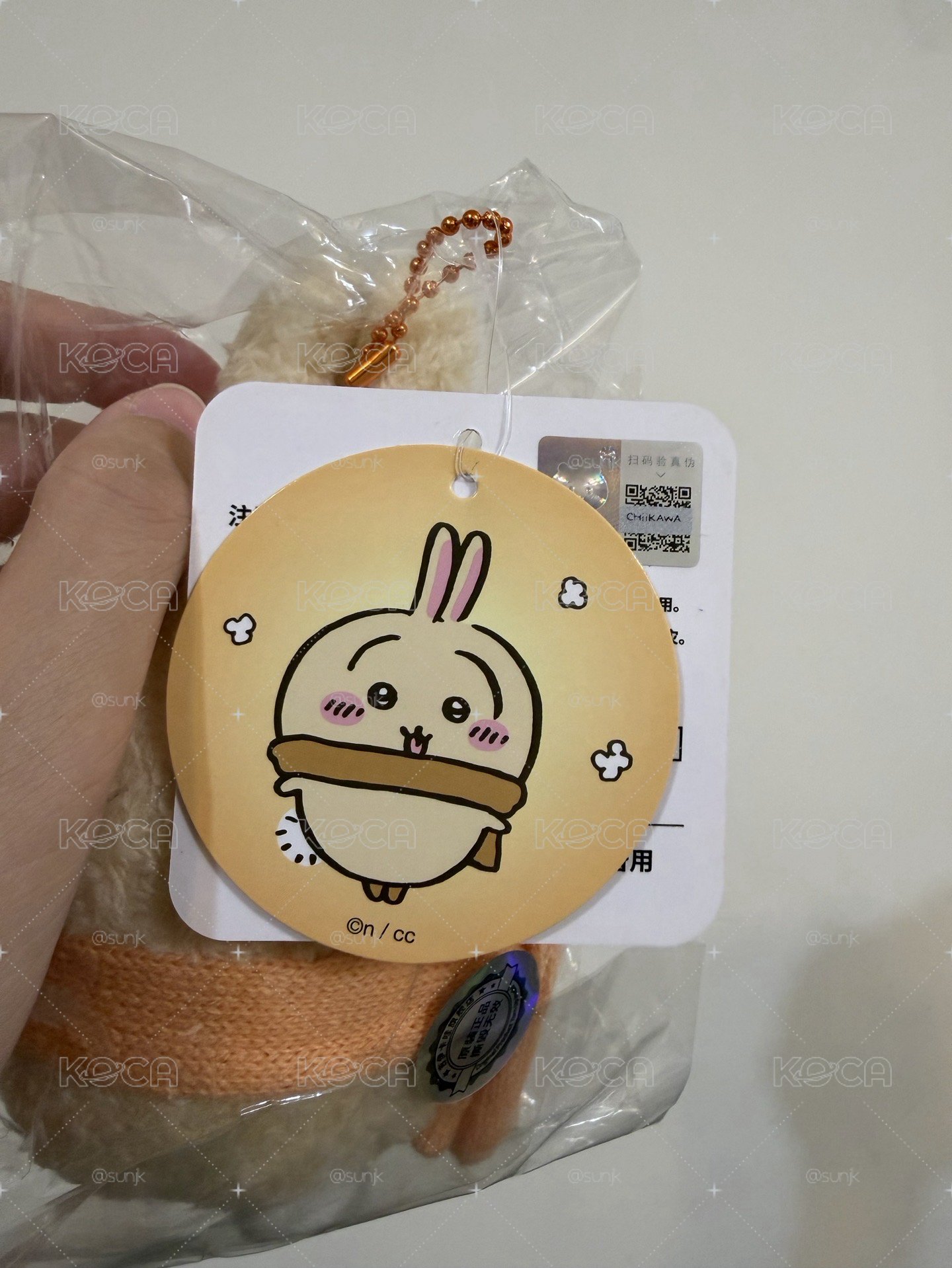 吉伊卡哇 冬日圍巾兔兔 天貓版