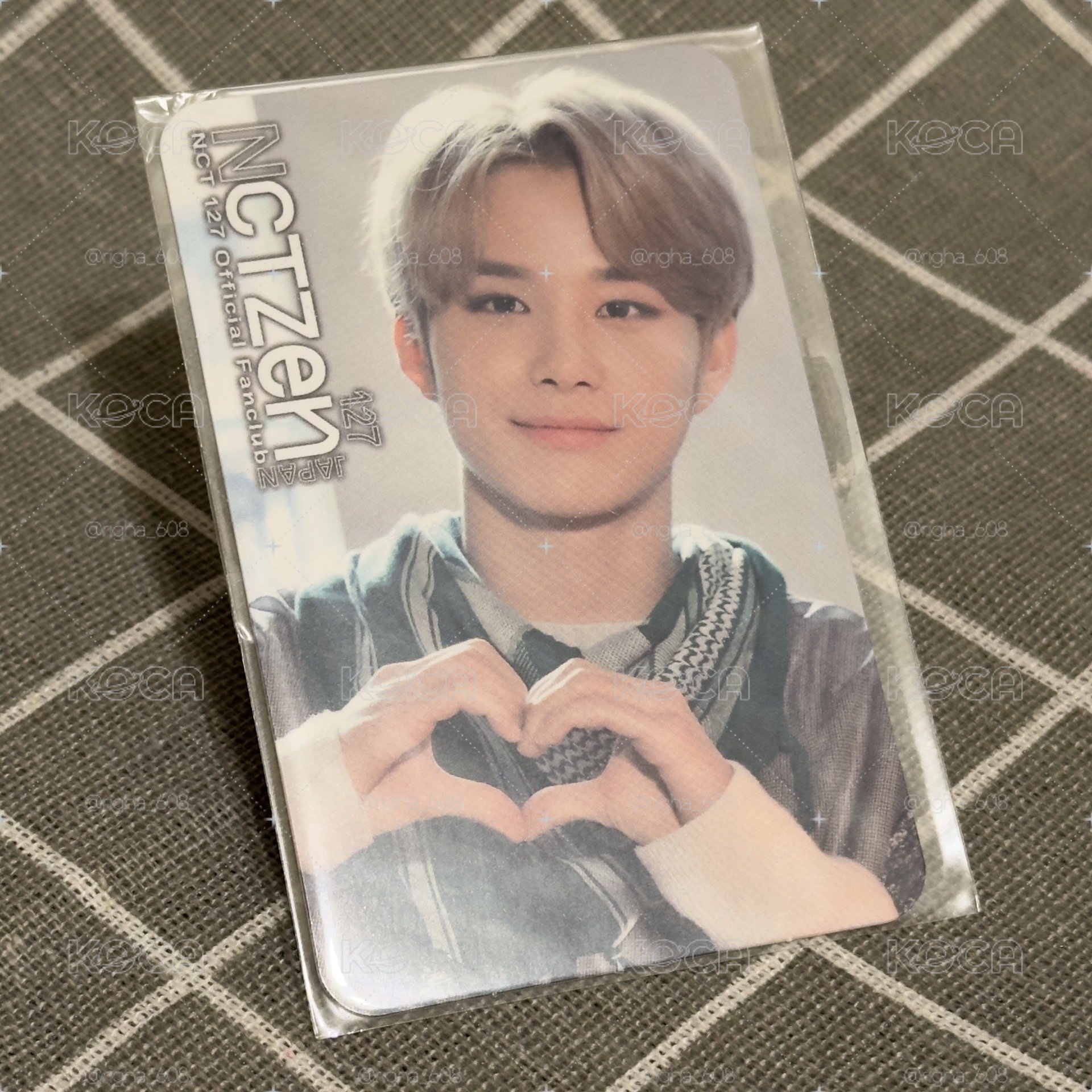 NCT127 廷祐 日會會刊1期 日咖 會員禮卡 