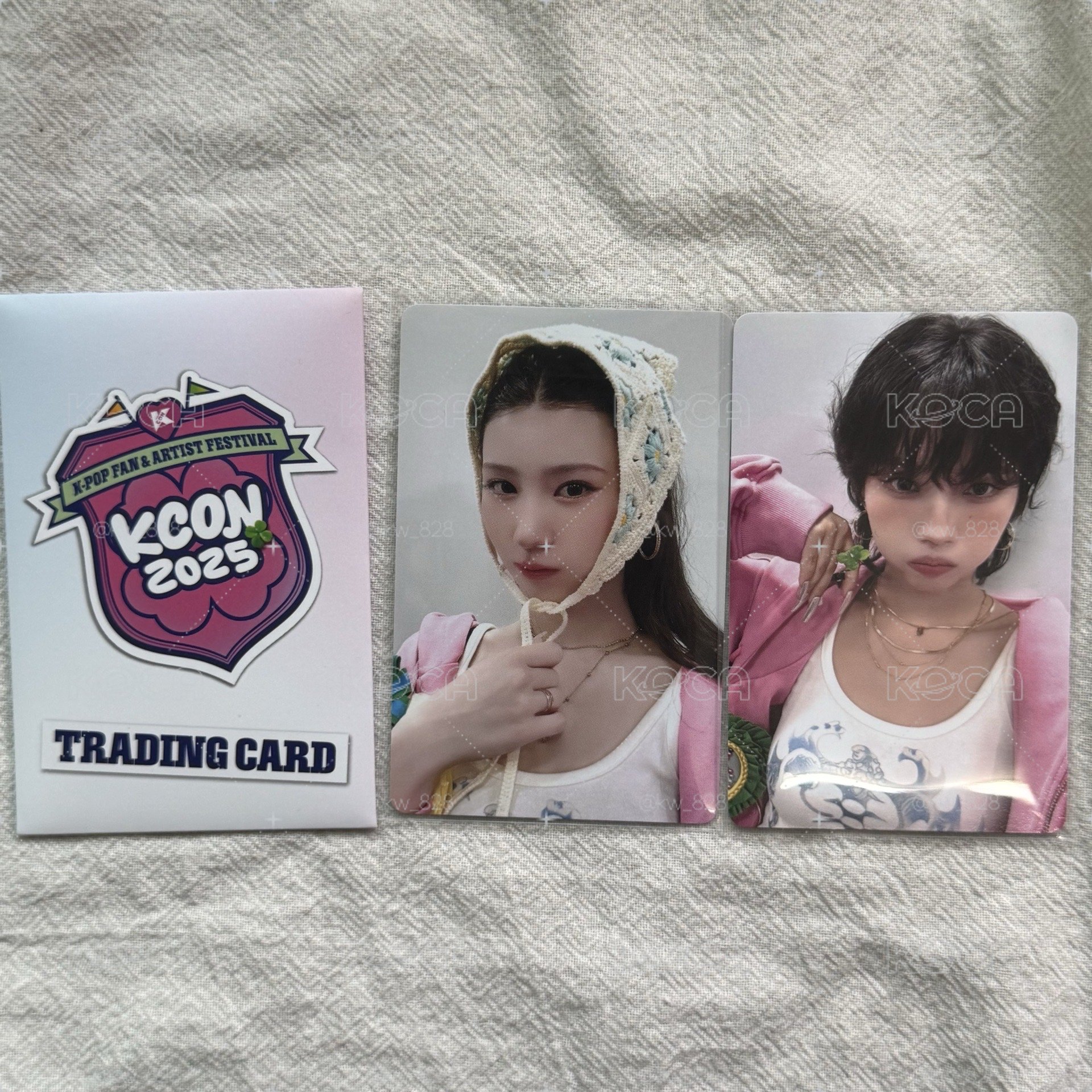 Kcon卡包 （僅拆，卡面如圖）