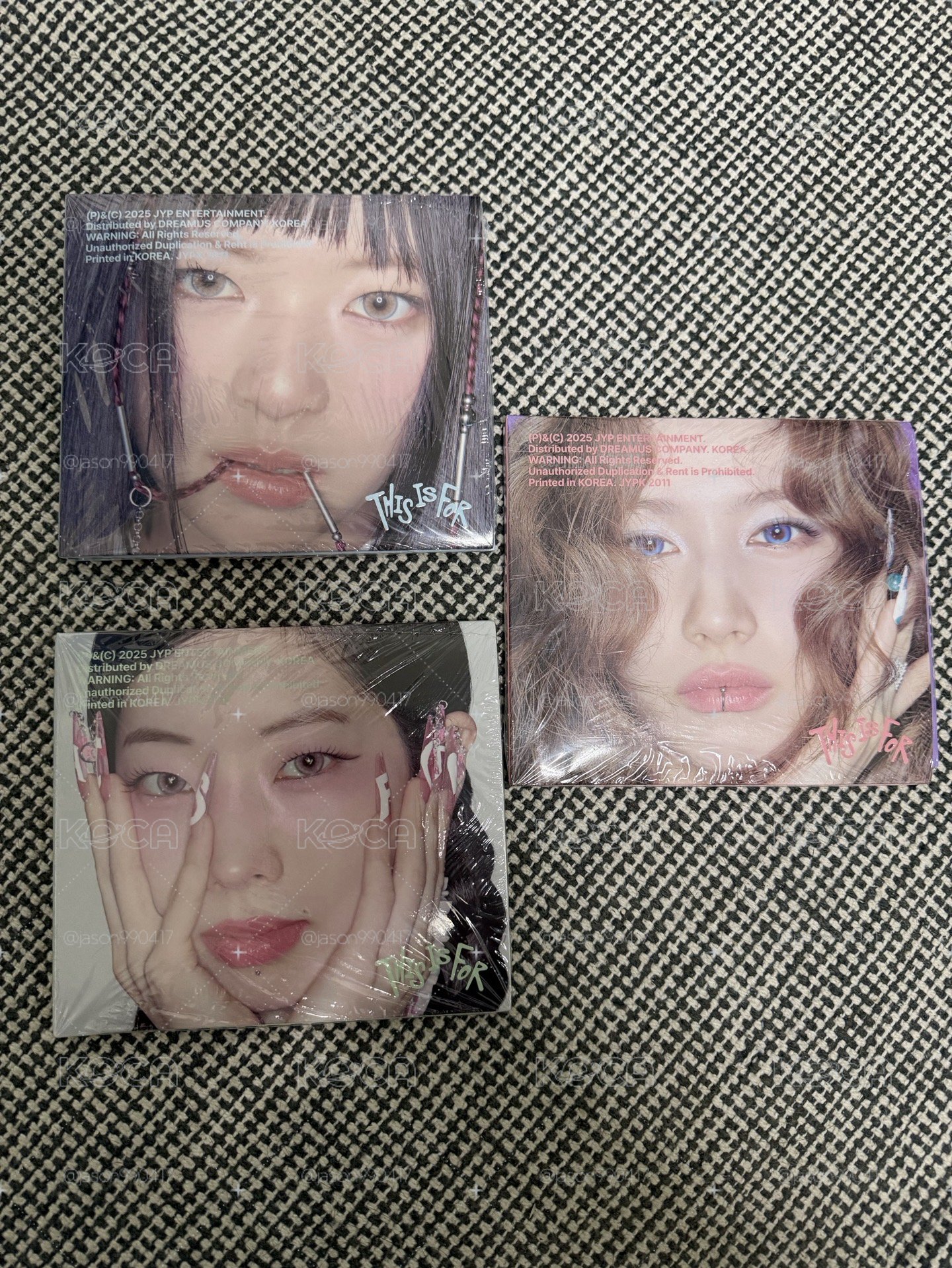 （可當綁物）未拆TWICE正規4單封