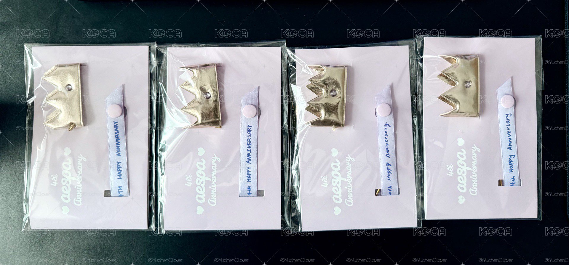 四週年娃娃裝飾一套