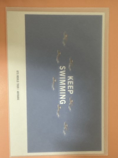 BTS 612 釜山入場禮 手寫信
