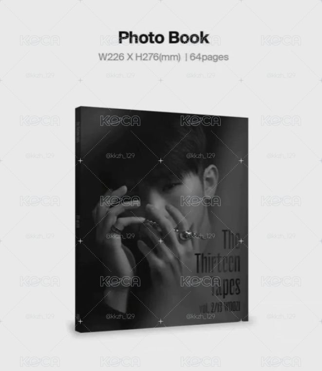 Seventeen Woozi李知勳Ruby TTT寫真書