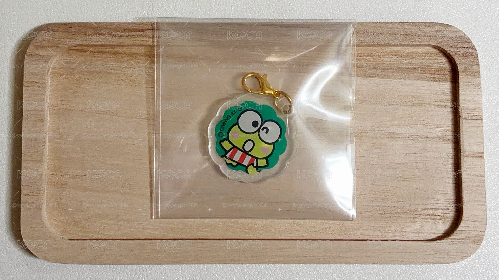 Daiso 大眼蛙 小吊飾