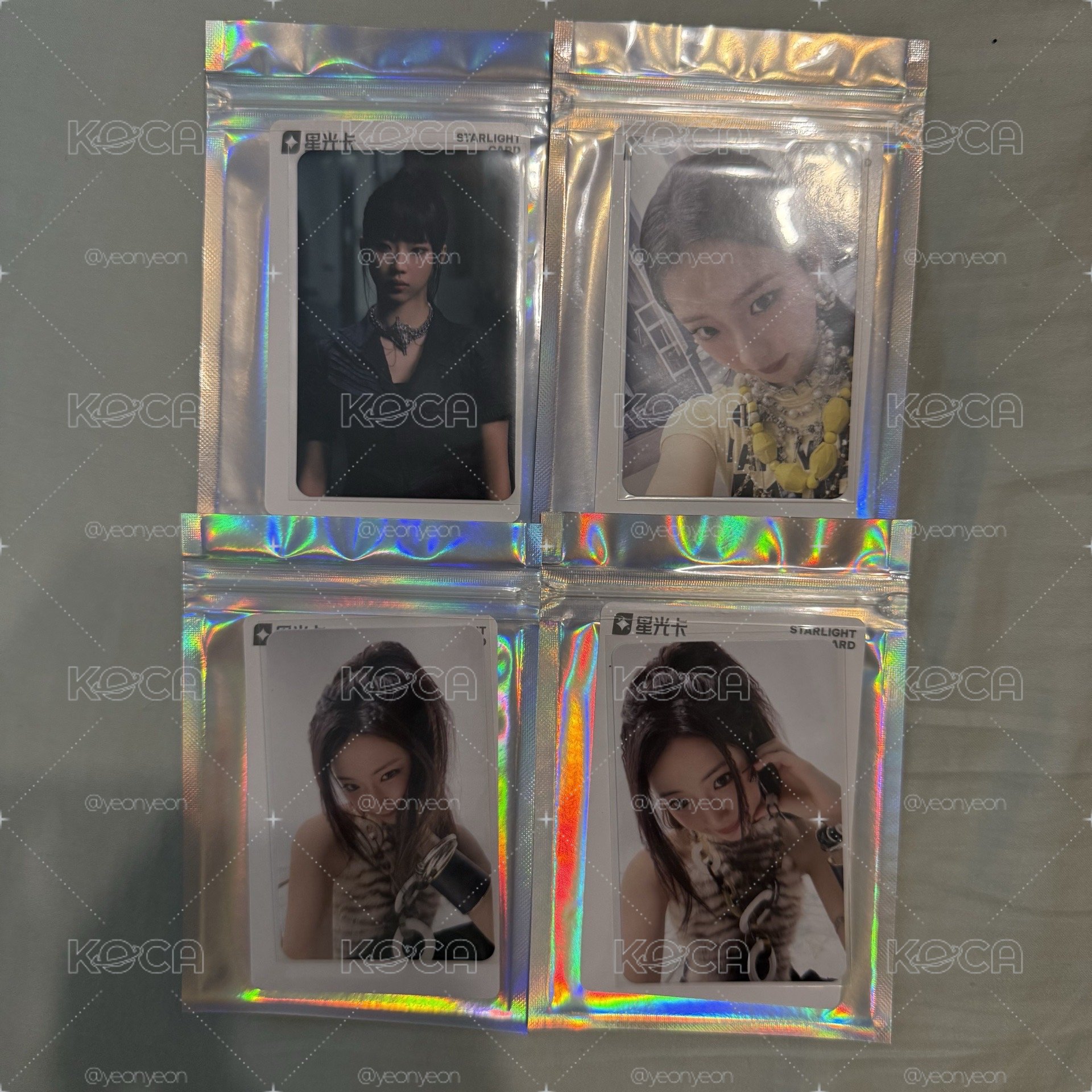 現貨 星光卡 WE GO UP露1-4星