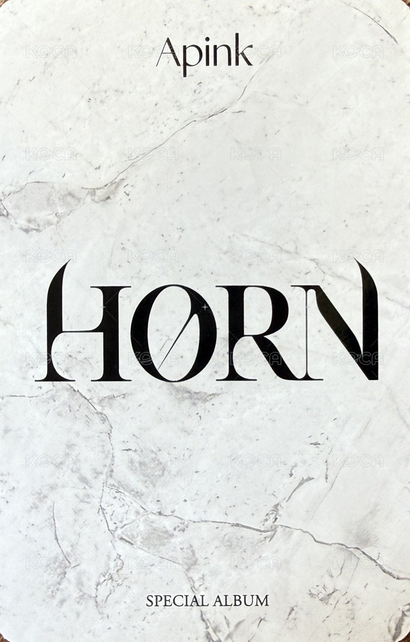 HORN 專輯卡  背面