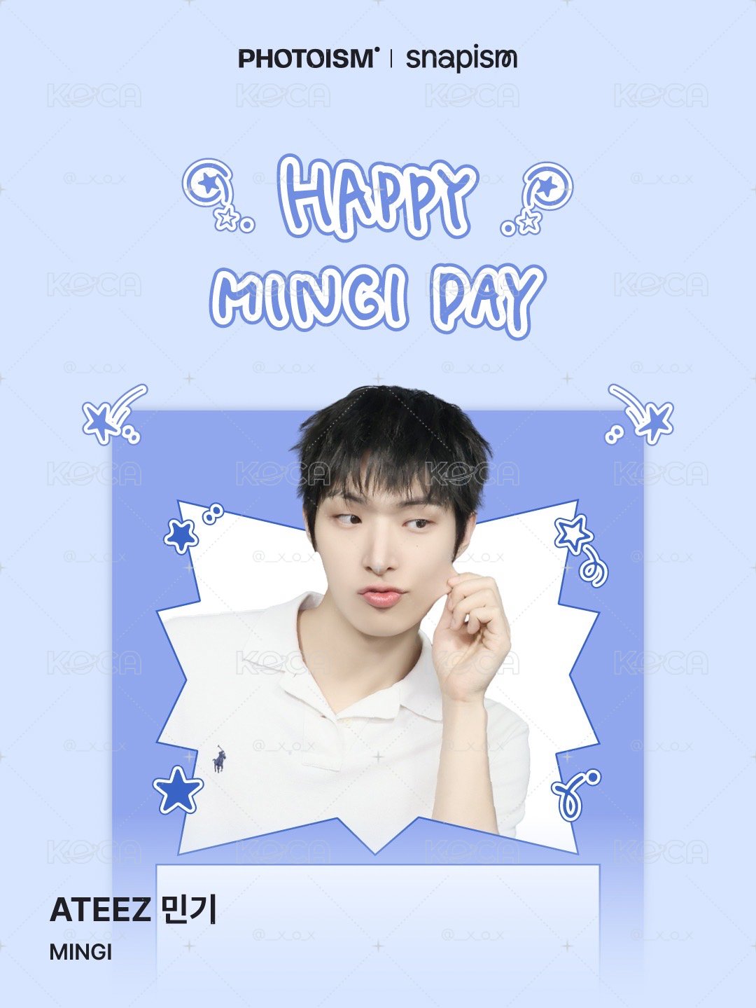 MINGI X PHOTOISM代印