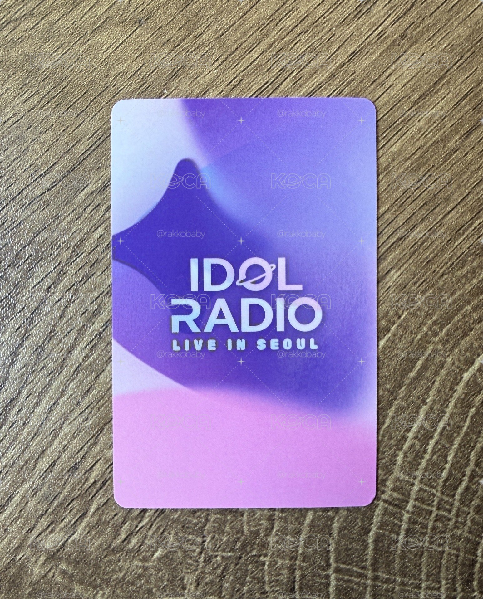 ✴️ 迷十 IDOL RADIO 入場卡 / 場限卡 金南珠