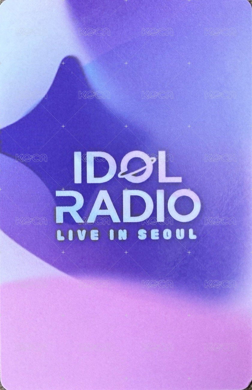 迷十 IDOL RADIO 入場卡 / 場限卡  背面