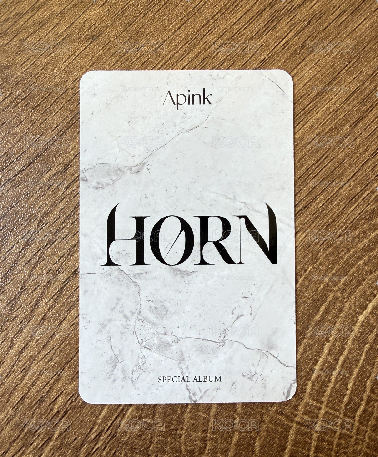 ❇️ HORN 專輯卡 孫娜恩