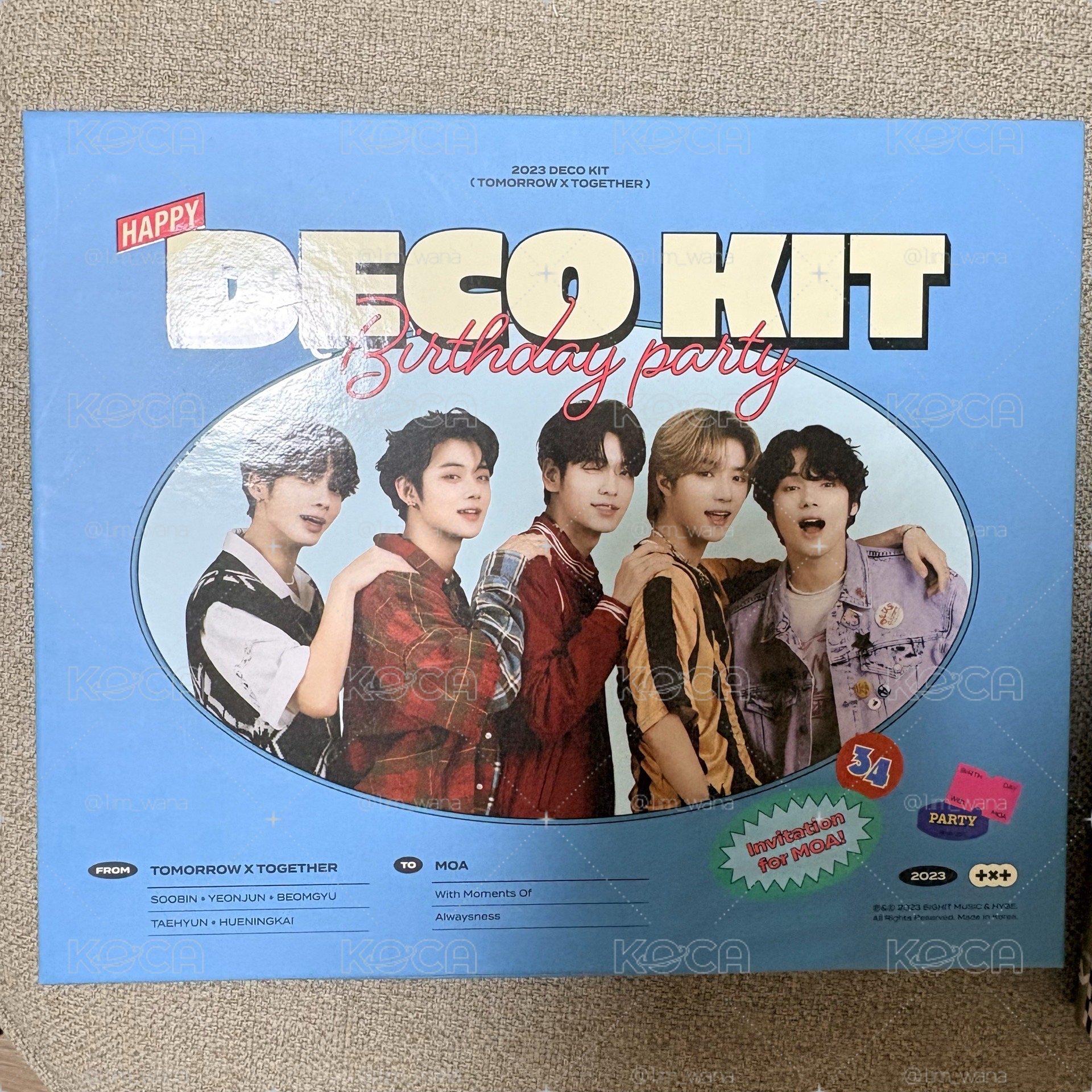 23 DECO KIT 配飾禮盒組 