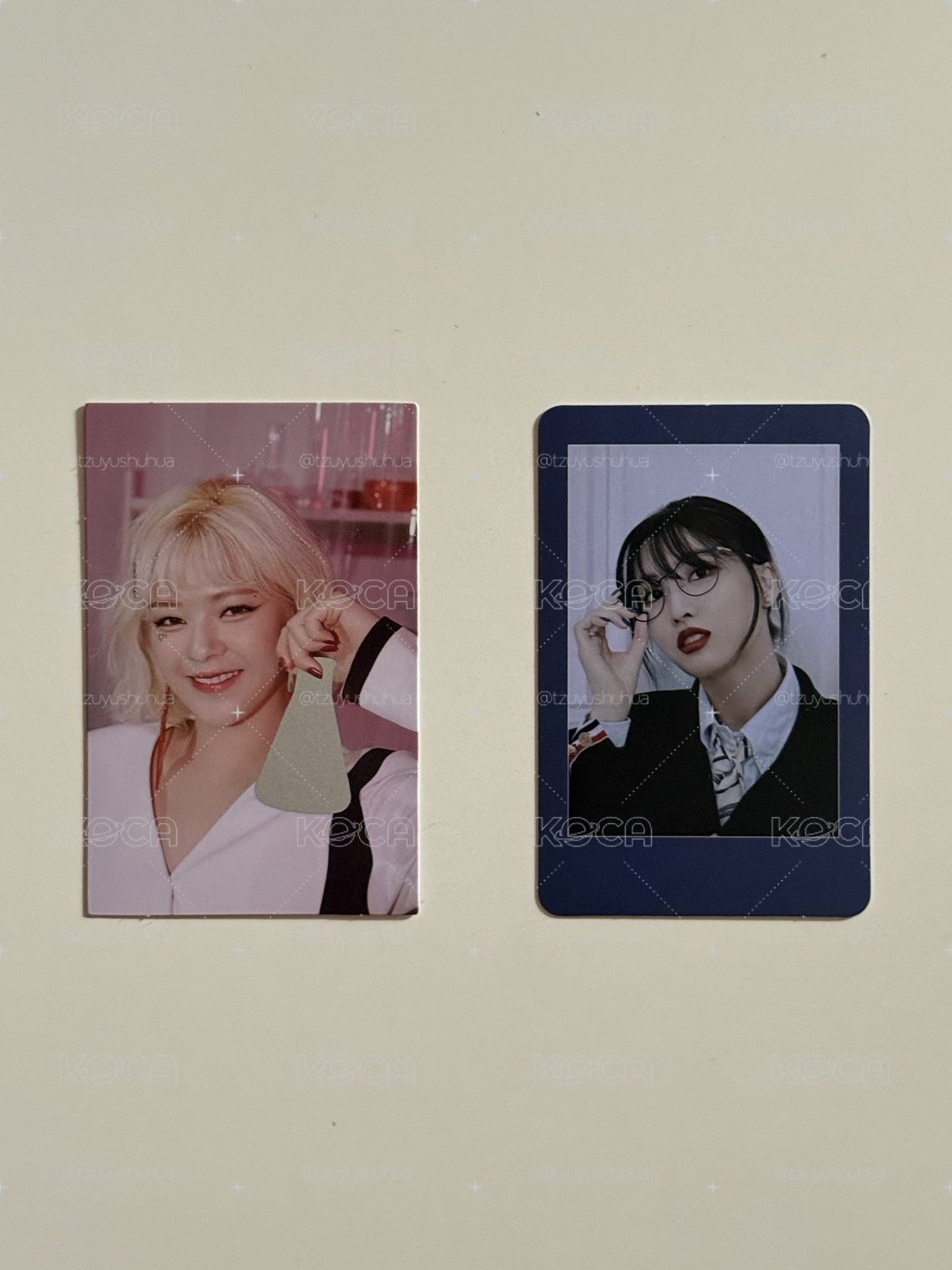 TWICE 科學家專輯小卡
