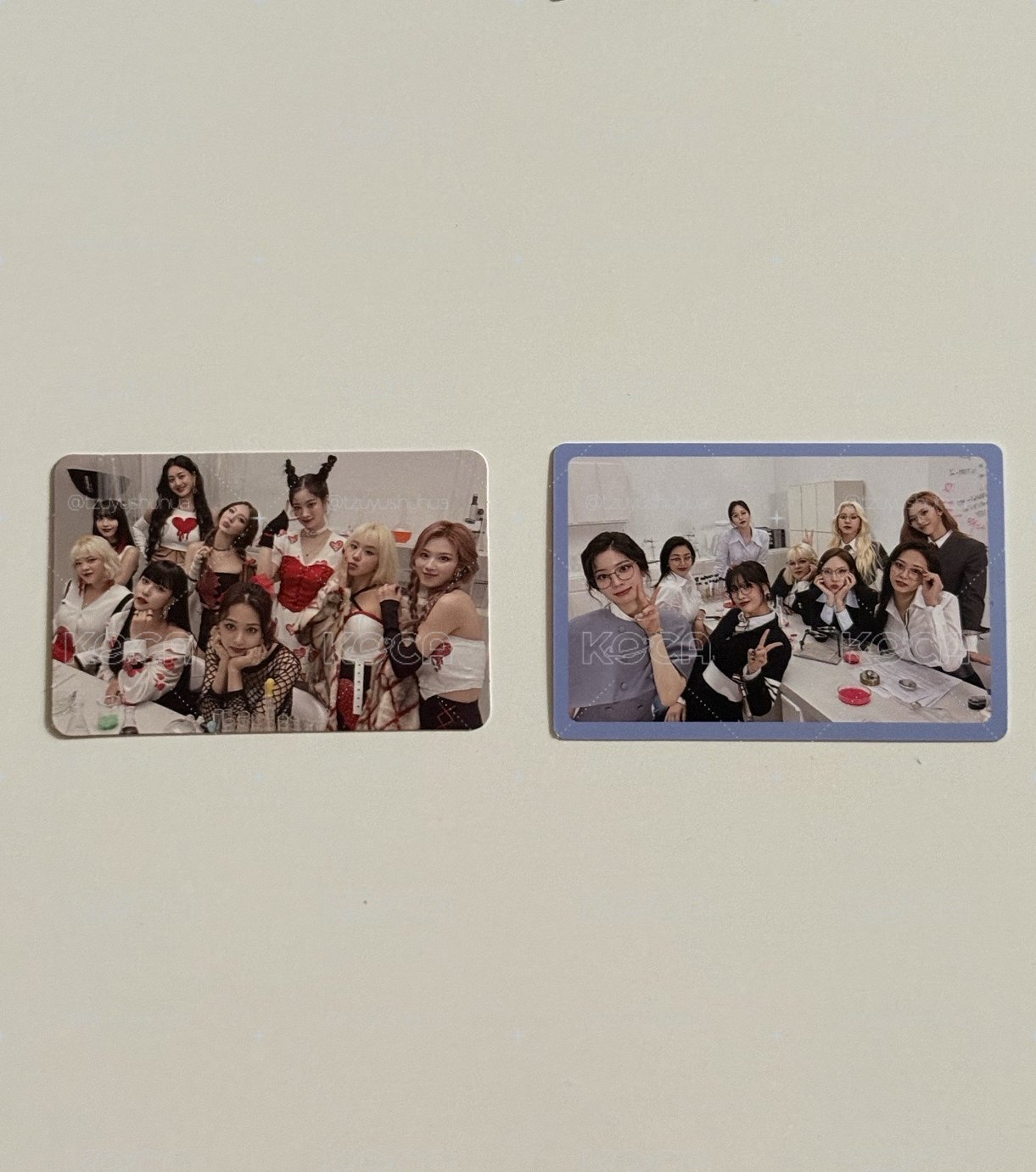 TWICE 科學家專輯小卡