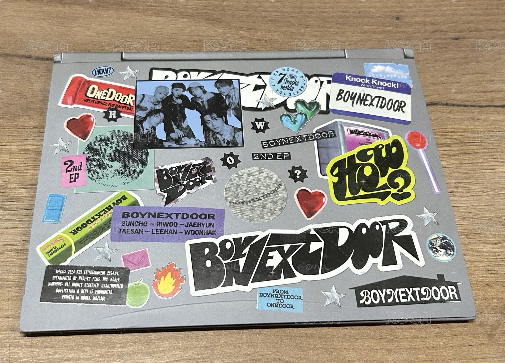 HOW? 專輯Sticker ver.