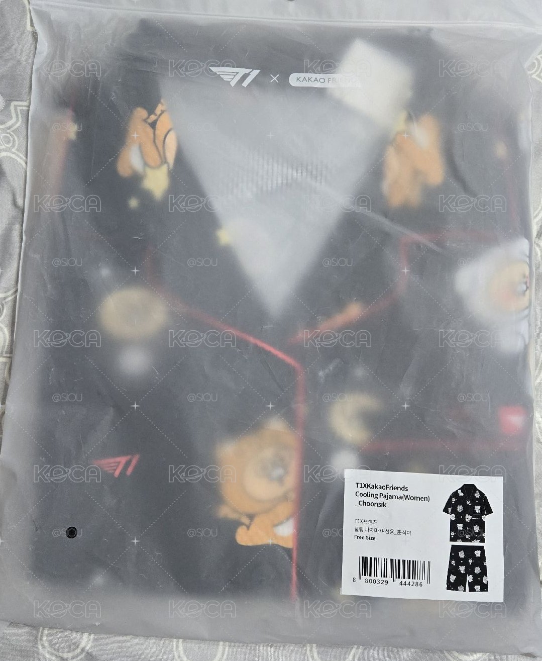 T1 Kakao聯名 女款 睡衣
